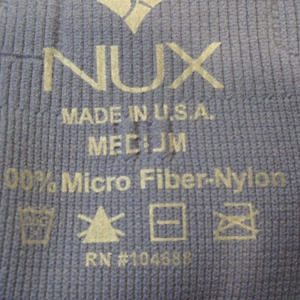 NUX Awakened Leggings Size Medium  Awesome Blue/Gray color - Picture 5 of 7